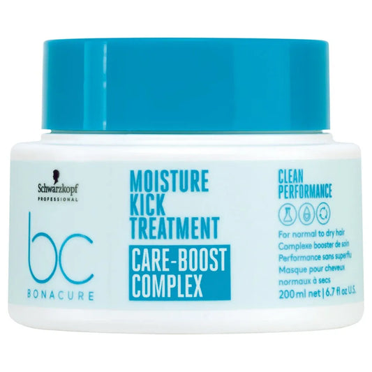 Schwarzkopf Professional BC Bonacure Moisture Kick Treatment – Masca Profesională Intens Hidratantă cu Glicerină