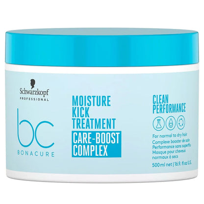 Schwarzkopf Professional BC Bonacure Moisture Kick Treatment – Masca Profesională Intens Hidratantă cu Glicerină