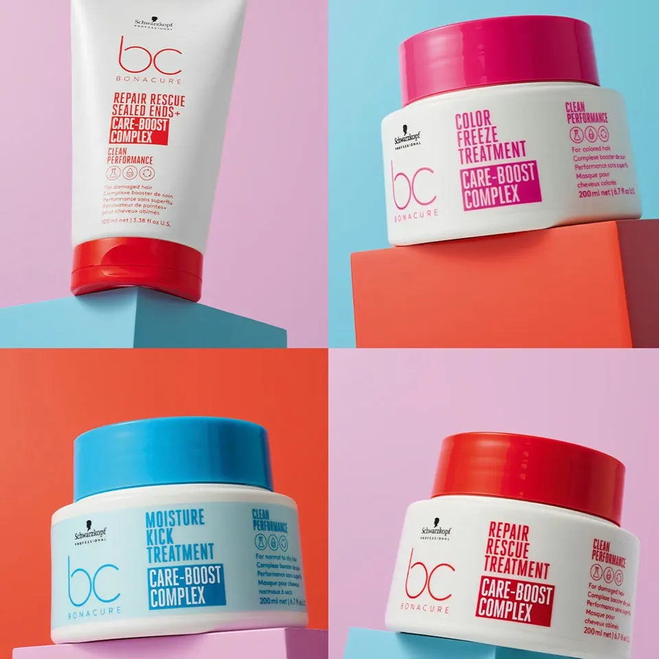 Schwarzkopf Professional BC Bonacure Moisture Kick Treatment – Masca Profesională Intens Hidratantă cu Glicerină