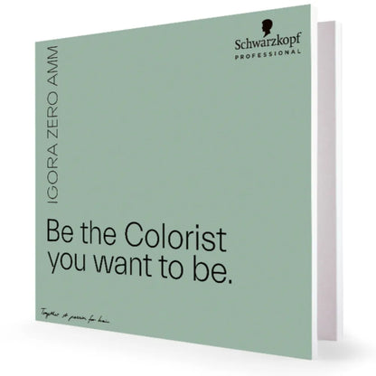Schwarzkopf Professional Catalog Culori IGORA ZERO AMM – Ghid Complet al Nuantelor fără Amoniac - Păr