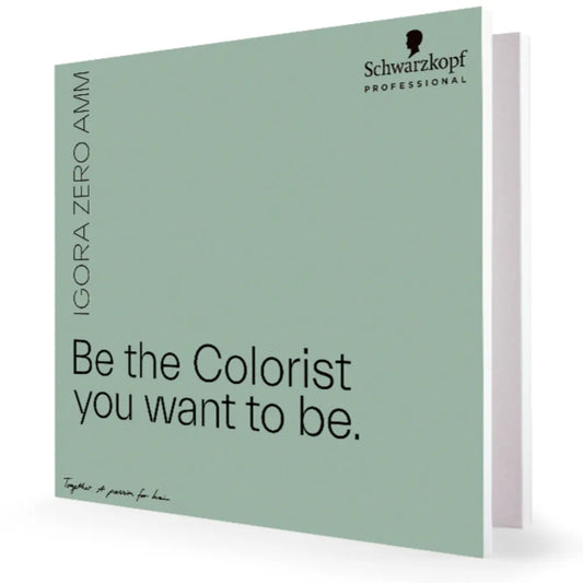 Schwarzkopf Professional Catalog Culori IGORA ZERO AMM – Ghid Complet al Nuantelor fără Amoniac - Păr