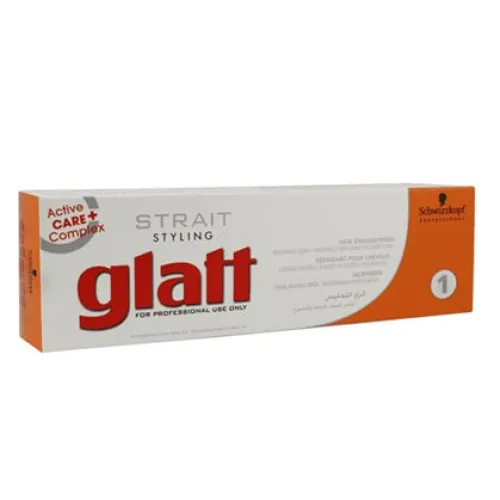 Schwarzkopf Strait Styling Glatt Kit No. 1 – Tratament Profesional pentru Îndreptarea Părului Cret și Vopsit - Păr