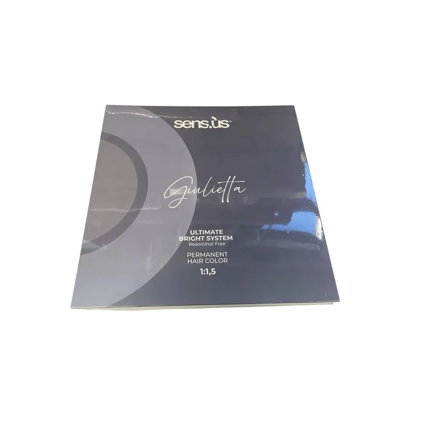 Sensus Catalog Culori Pentru Vopsea Profesională Giulietta Ultimate Bright System Technology - Păr