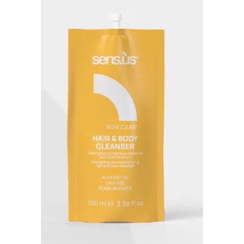 Sensus Gel de Curățare pentru Păr și Corp 2 în 1 – Curățare delicată hidratare și parfum irezistibil pentru vară - 100