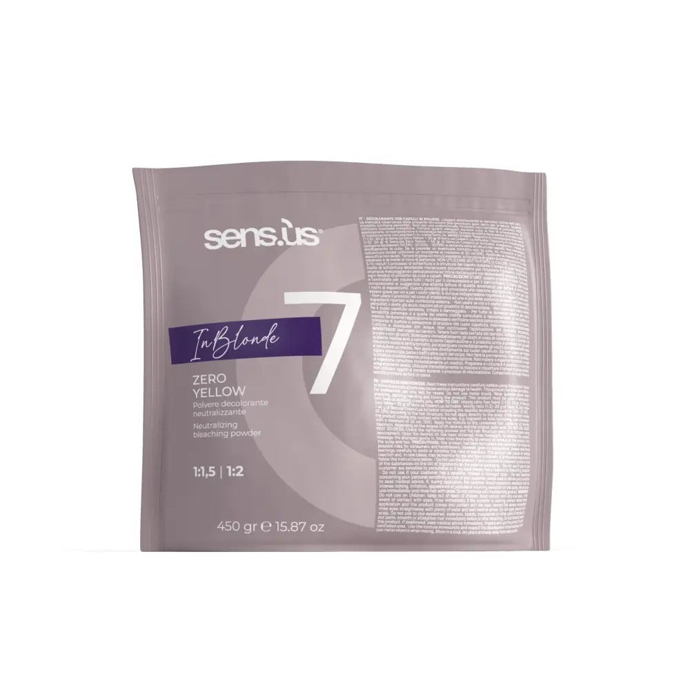 Sensus InBlonde Zero Yellow  Pudră Decolorantă Violet