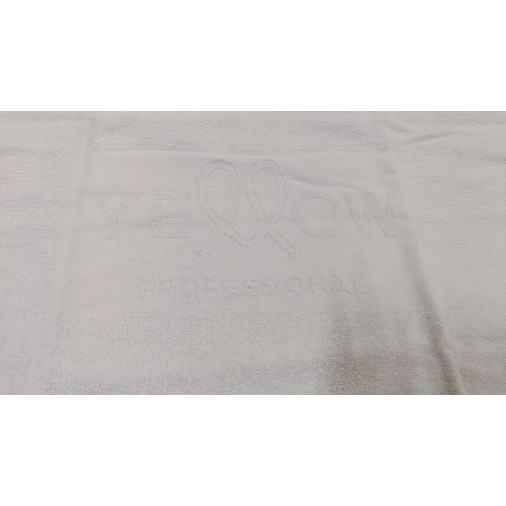 Set 3 Prosoape Albe Profesionale Yellow – 100% Bumbac pentru Salone - Păr