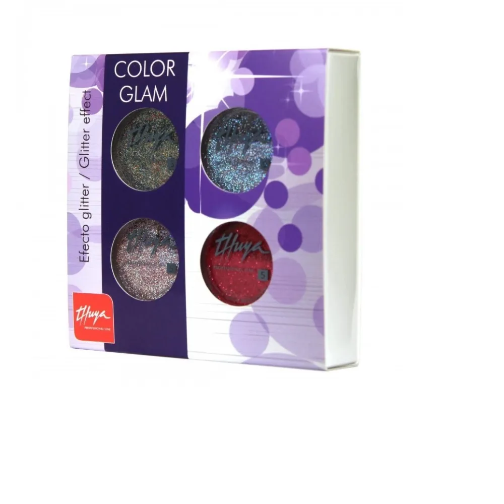 Set De 4 Buc Pulbere Acrilice Thuya Color Glam - Manichiură / pedichiură