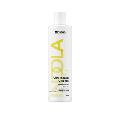 Indola Curl Therapy Cleanser – Gel cremos de curățare pentru păr creț 300ml