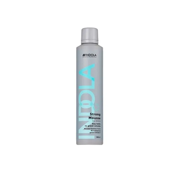 Spumă Pentru Volum Cu Fixare Puternică Indola Strong Mousse 200ml - Păr