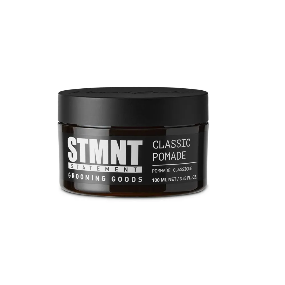 STMNT Classic Pomade 100ml – Fixare flexibilă control puternic și luciu natural cu spălare ușoară și parfum sofisticat