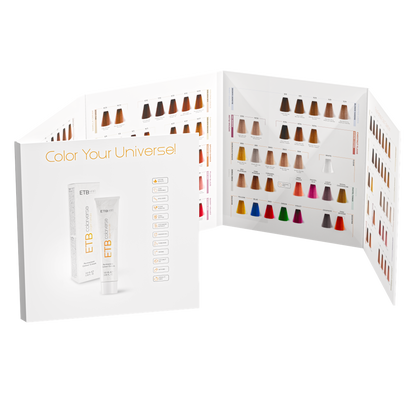 ETB Hair ColorVerse Catalog Culori Vopsea Profesională 117 Nuanțe