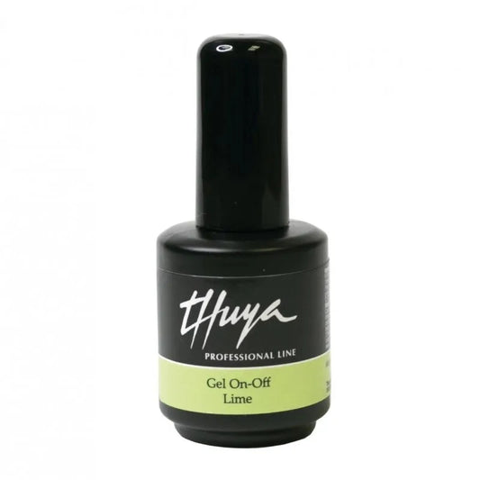 Thuya Gel On-Off Lime 14ml - Manichiură / pedichiură