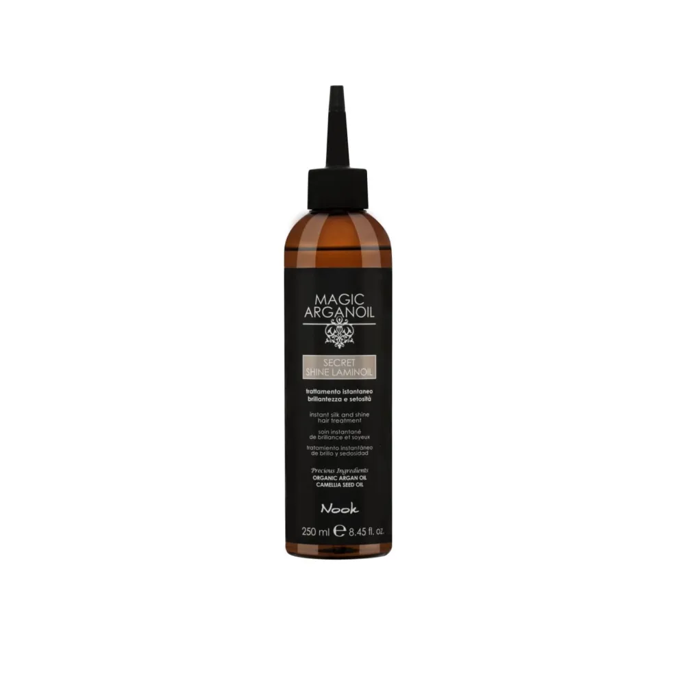 Nook Magic Arganoil Secret Tratament Laminoil Pentru Păr Mătăsos Și Strălucitor