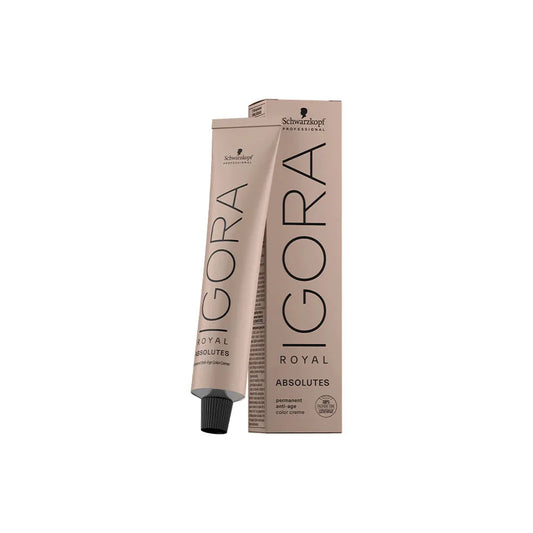 Vopsea De Păr Permanenentă Cu Amoniac Pentru Acoperire Fire Albe Schwarzkopf Professional Igora Royal Absolutes 60ml