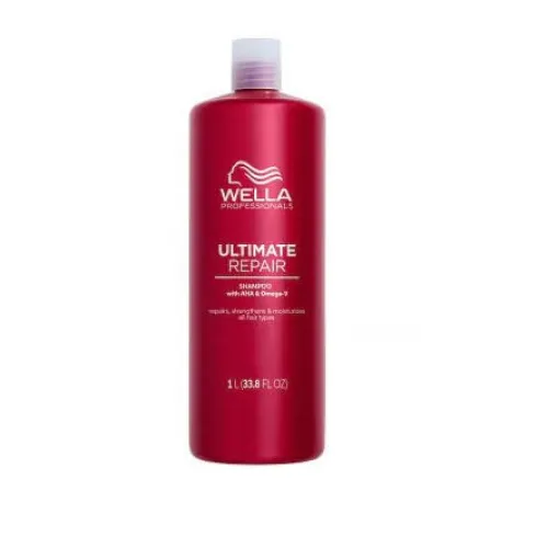 Wella Care Ultimate Repair Șampon Pentru Păr Deteriorat 1000ml