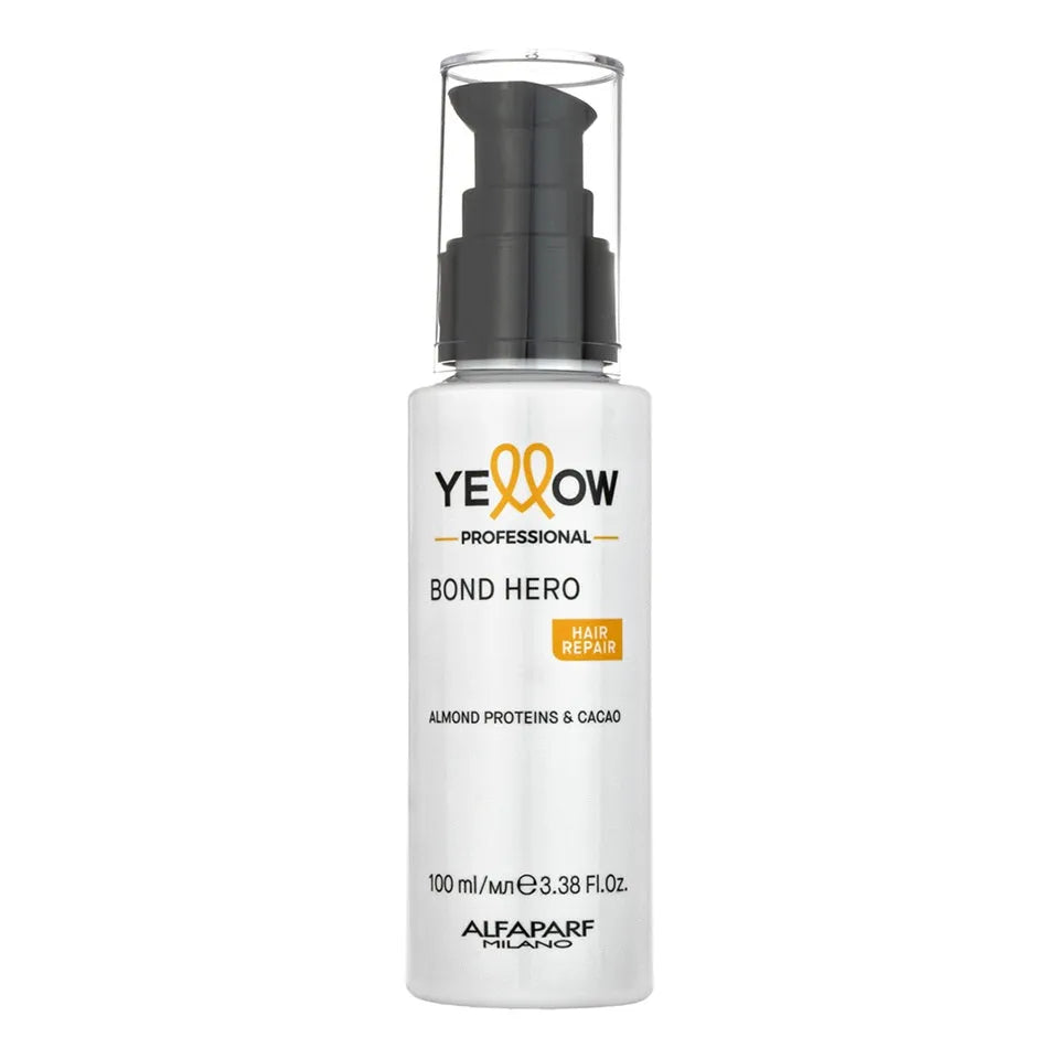 Yellow Bond Hero Hair Repair 100ml – Tratament Profesional pentru Reconstrucție Moleculară Anti-Rupere și Anti-Frizz