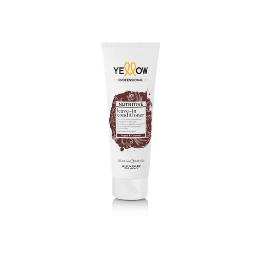 Yellow Nutritive Leave-In Conditioner 250ml – Cremă Leave-In Nutritivă pentru Păr Uscat Moale ca Mătasea și Protejat