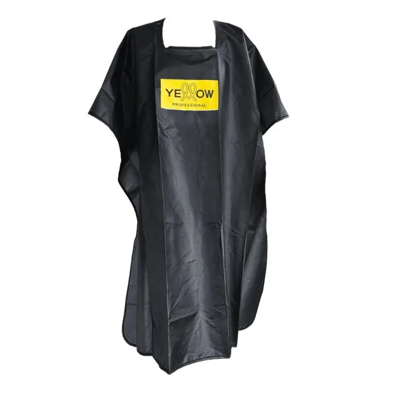 Yellow Pelerină Profesională pentru Vopsit Păr | Protecție Completă și Confort în Salon - Păr