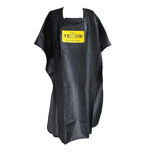 Yellow Pelerină Profesională pentru Vopsit Păr | Protecție Completă și Confort în Salon - Păr