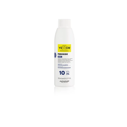 YELLOW Peroxide Tech + 3% 10Vol – Emulsie Oxidantă Profesională pentru Colorare Uniformă și Strălucitoare - Păr