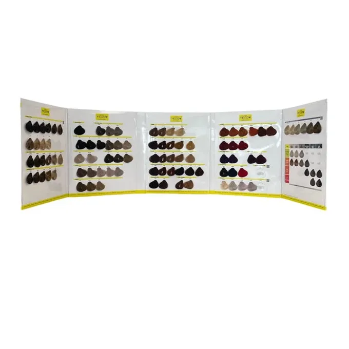 Yellow Professional Catalog Culori 2025 - Păr