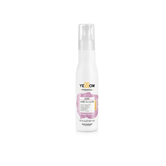 Yellow Serum Liss Multi-Benefit 150ml – Ser 10-în-1 pentru Netezire Anti-Frizz și Strălucire Supremă - Păr