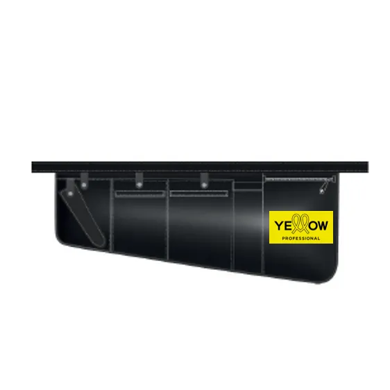 Yellow Suport Tip Curea pentru Accesorii de Coafură – Organizare Profesională și Acces Rapid în Salon - Păr