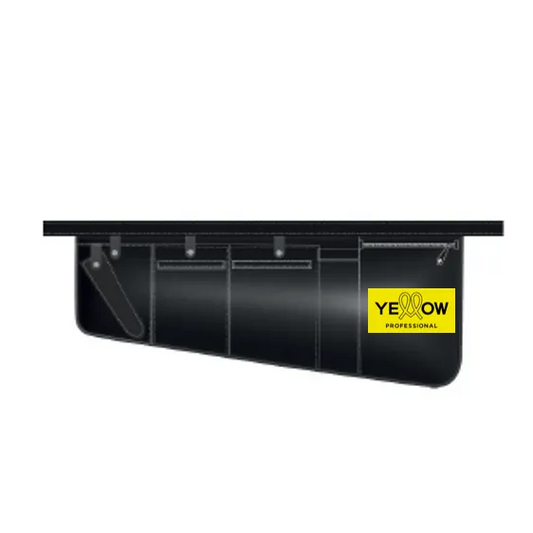 Yellow Suport Tip Curea pentru Accesorii de Coafură – Organizare Profesională și Acces Rapid în Salon - Păr