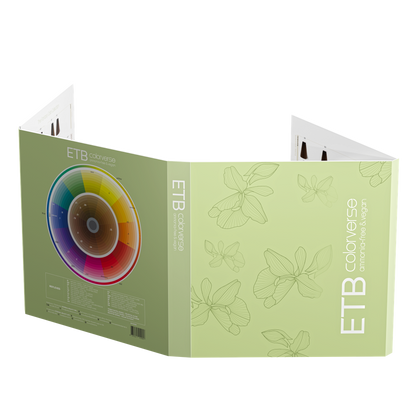 ETB Hair Professional – Catalog Culori pentru Vopsea Fără Amoniac, 70 de Nuanțe
